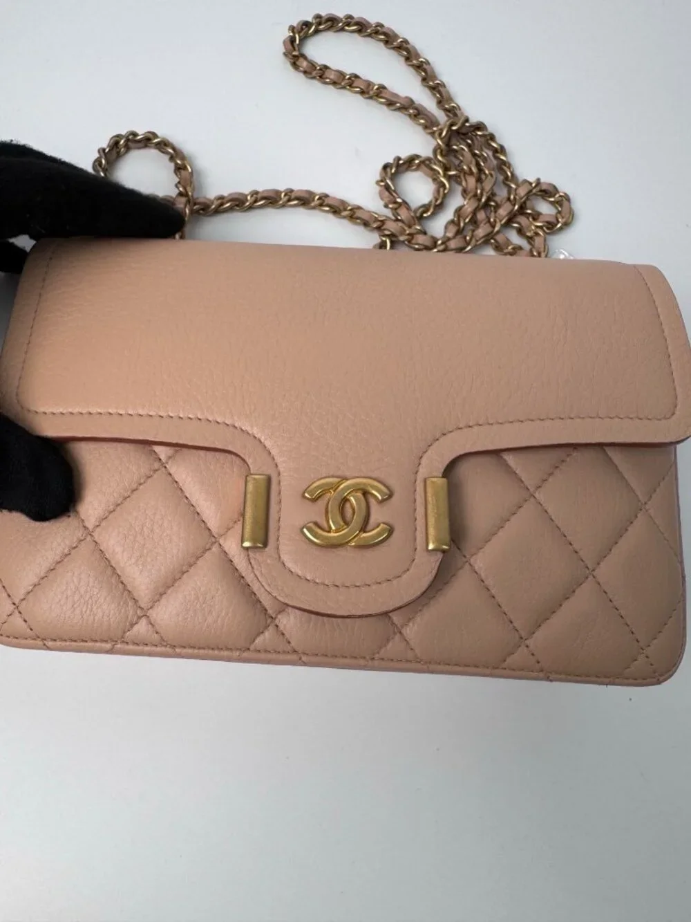Chanel Milk Tea Small Flap